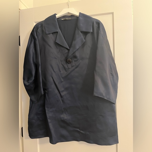 Dsquared silk dress with side pockets - Picture 3 of 3